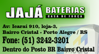 Jajá Baterias - loja especializada em baterias - Av: Icaraí 910, loja-3, Bairro Cristal - Porto Alegre / RS Fone: (51) 3242-3201 